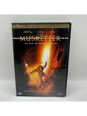 The Musketeer Widescreen 2001 PG13 Justin Chambers Universal DVD Region 1 Action
